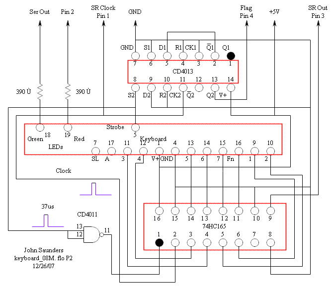 Keyboard circuit